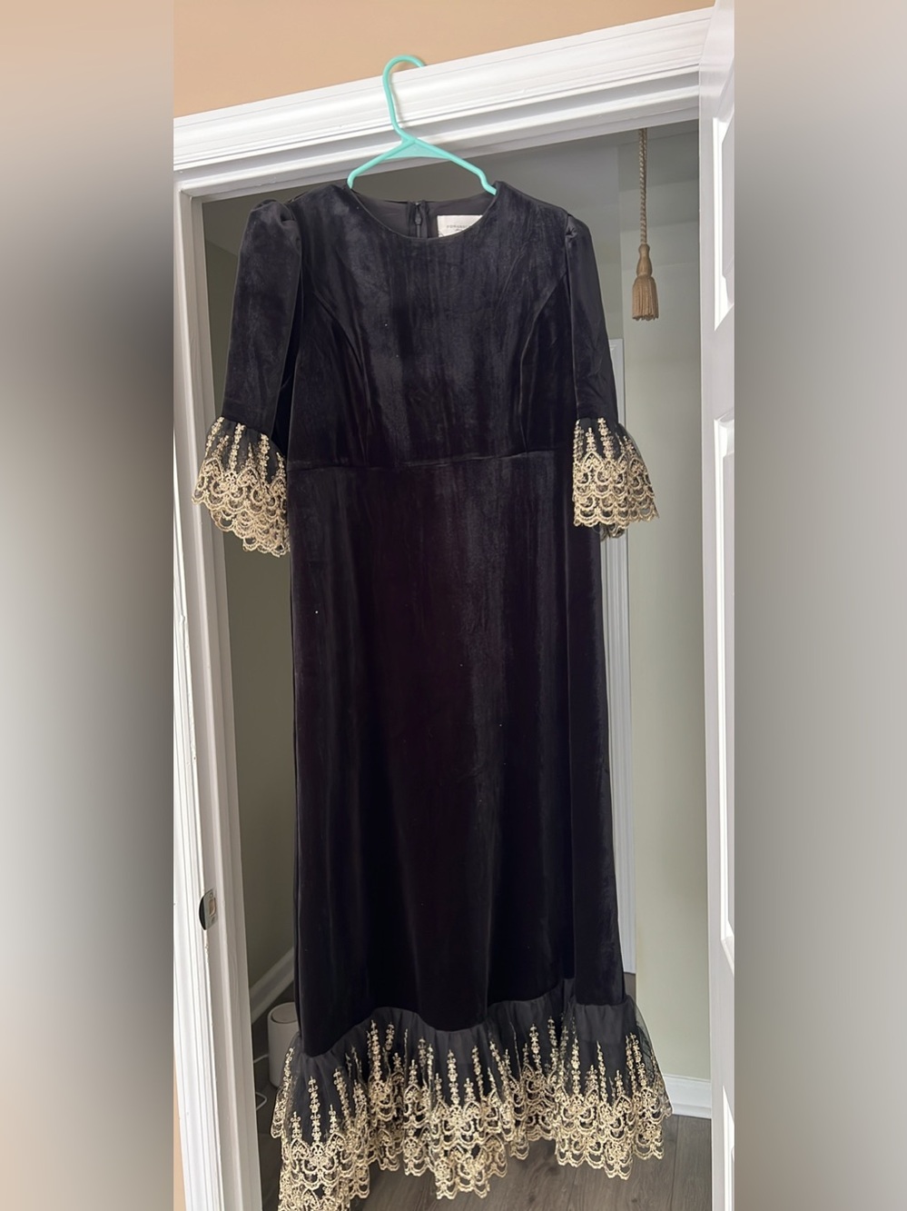 Pomander Place Velvet Dress